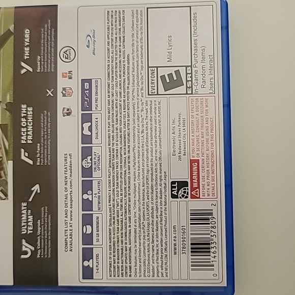Playstation PS4 NFL Madden 21 Deluxe Edition Blu-Ray Disc - Picture 4 of 10